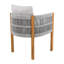Acacia Wood Outdoor Dining Chairs-1546659444