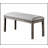 Tabitha 66-Inch Rectangular Faux Marble Top Dining Table, Light Oak Base For Elegant And Modern Dining