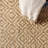 Mcgowan Hand Woven Diamond Chunky Jute Natural Rug-661110707