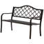 Banc de jardin en métal Barty