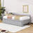 Twin L-Shaped Upholstered Daybed with Trundle-1941689305