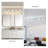 4 - Light 32.28" LED Dimmable Rotatable Flush Mount