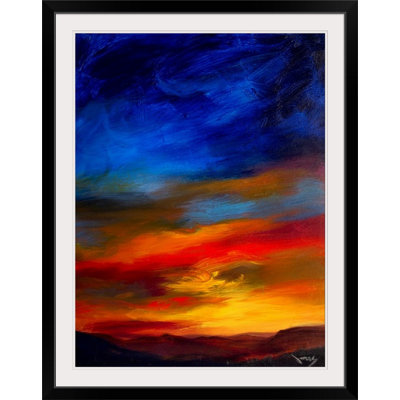 «Majestic Skies» par Kirandip, reproduction d'art