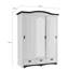 Heine 3 Door Solid Wood Wardrobe-639158155