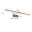 Beninga Dimmable LED Bath Sconce-1205794380