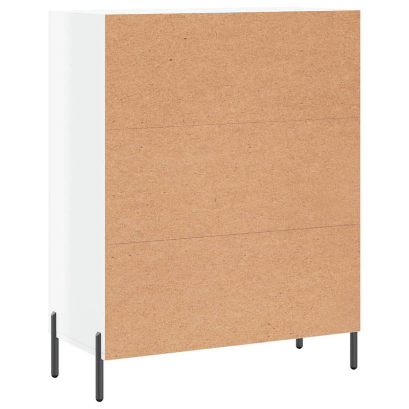 Hofstade 3 - Drawer Standard Accent Chest, High Gloss White