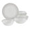 Gibson Glass Dinnerware Set - Service for 4
