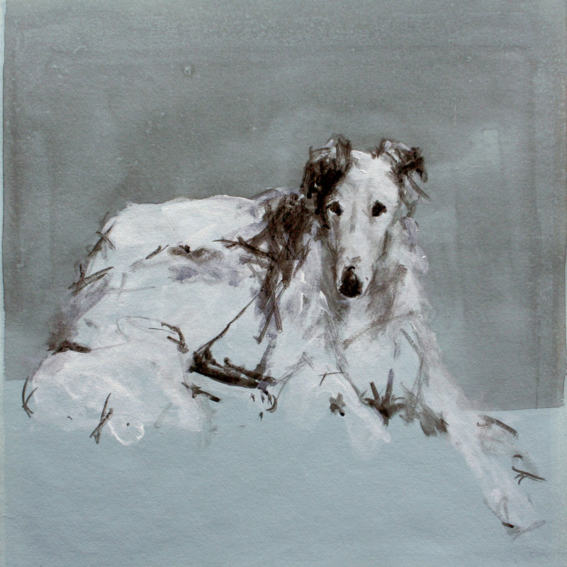 Pop Modern Dog II by A Very Modern Dog - Wrapped Canvas Painting, 91cm H x 91cm W