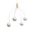 Luminous Sphere Frosted Glass Pendant