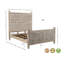Ensemble de chambre à coucher 5 pièces Harleen-78078768-78078767
