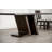 71.6" W Contemporary Dining Table, Espresso