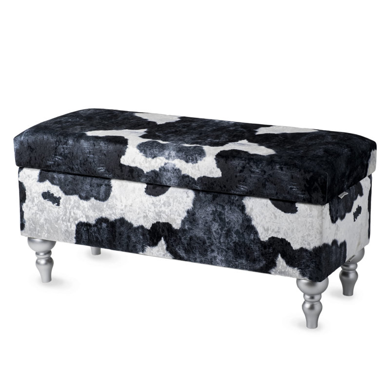 Upholstered Storage Bench, H47 x W110 x D30cm