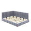 Lit de jour double rembourré-413332995