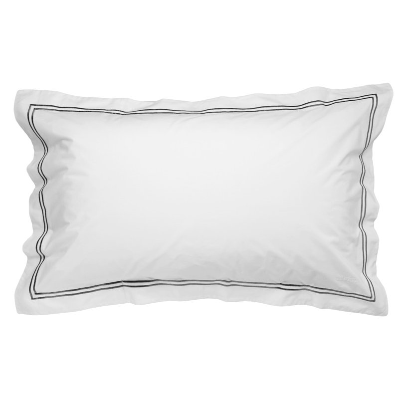Classic Sham, Standard Sham, Ash Gray