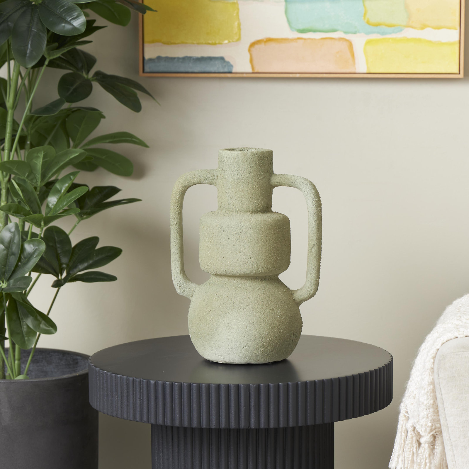 Gail Table Vase, 13.75" H x 9.5" W x 7" D