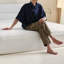 Matelas et base de lit tout-en-un, soulagement de la pression, isolation des mouvements, pour le salon, appartement, chambre à coucher, dortoir-350173488