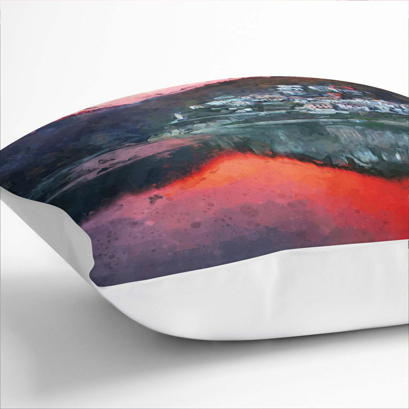 Square Cushion, 55cm H x 55cm W x 20cm D, White