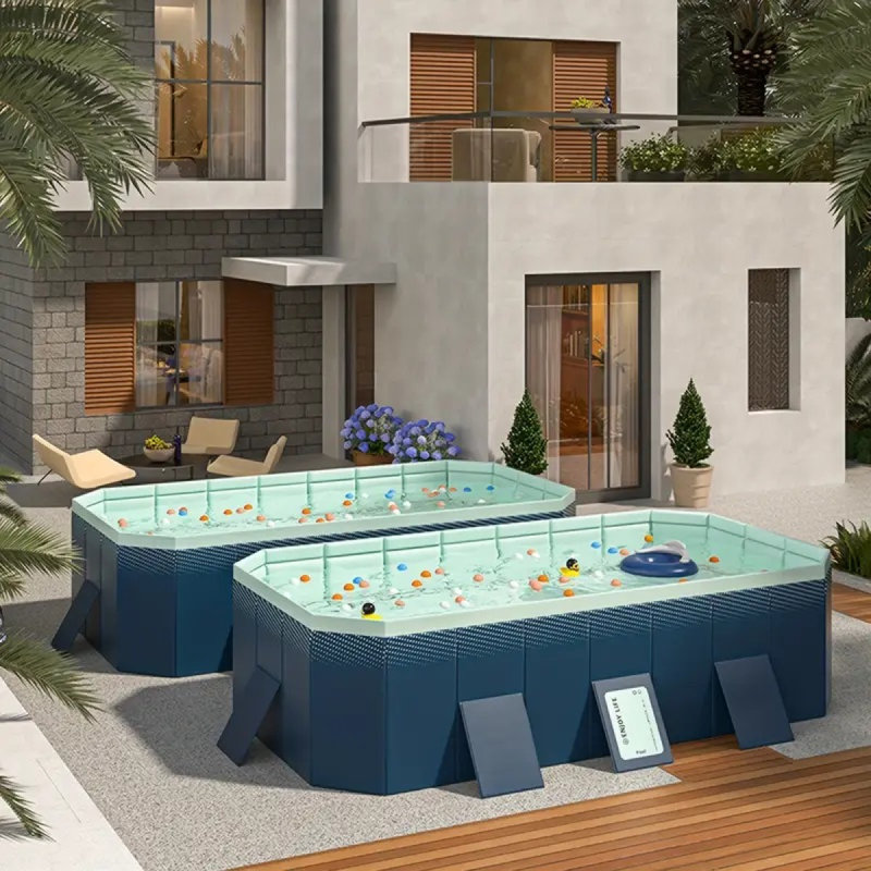 1.8 PVC Inflatable Folding Swimming Pool
