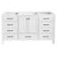 Meuble-lavabo autoportant 60 po avec meuble-lavabo simple en bois massif 60 po