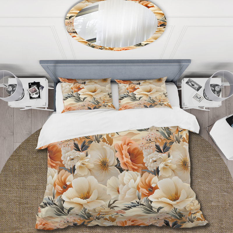 Ensemble de housse de couette Sandy, Housse de couette pour très grand lit et 2 très