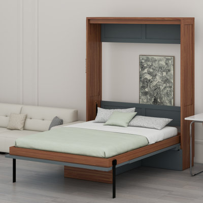 Lit escamotable avec bureau escamotable Murphy