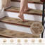 Tapis d'escalier antidérapant pour marches en bois, ensemble de 15 pièces-251463616
