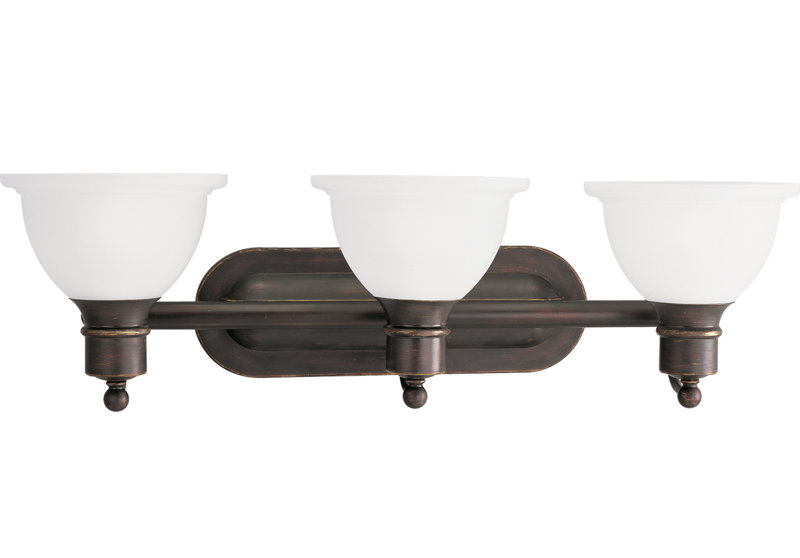 Vangorder 3 - Light Dimmable Vanity Light, Antique Bronze