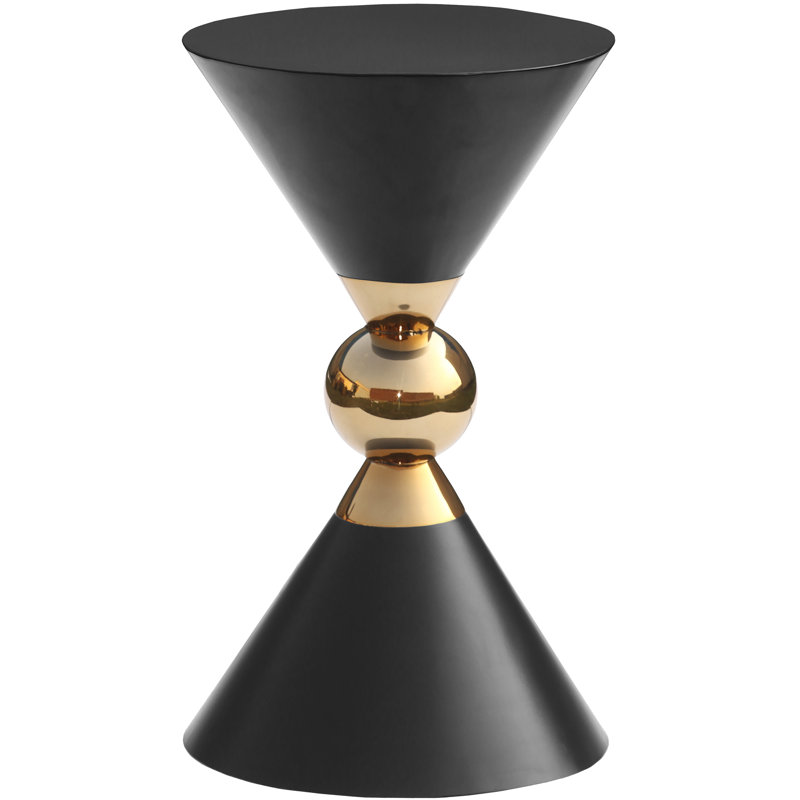 Elida End Table, Black