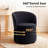  22.8" Wide Mid Century Upholstered Solid Wood Accent Chair Stool-24518580