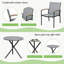Happel Square 3 Piece Bistro Set-71483662
