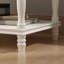 Table de chevet blanche à deux tiroirs-1173914161