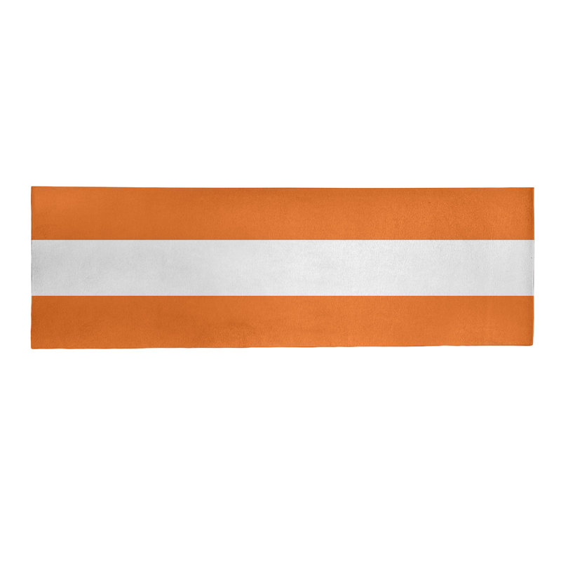 Tapis de zone orange, Tapis de couloir 2 pi 6 po x 8 pi