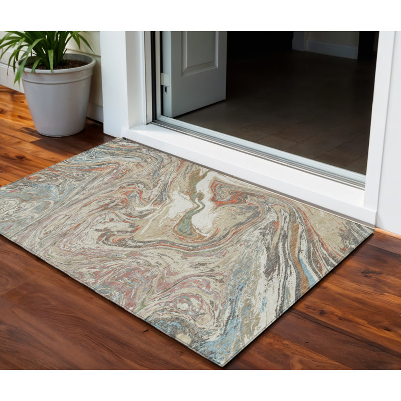 Abstract Indoor / Outdoor Rug