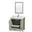 Sheffield 36" Single Bathroom Vanity Set with Mirror-97623945
