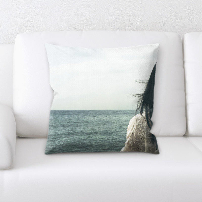 Housse et insert de coussin carré femme