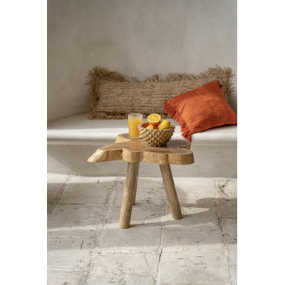 Kamrar Solid Wood End Table