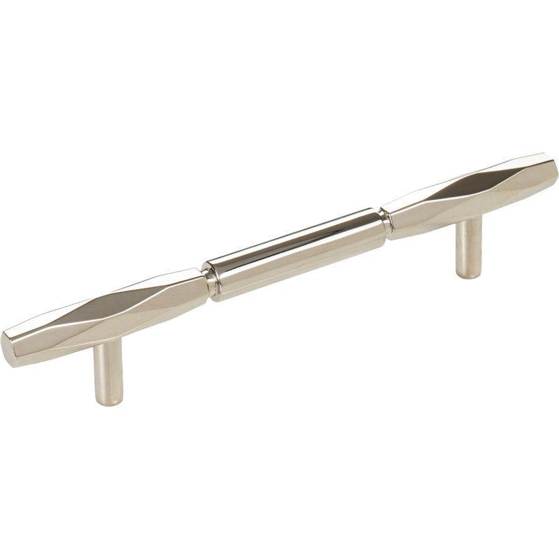 Kingsmill Bar Pull, Polished Nickel, 5 1/16" Center to Center
