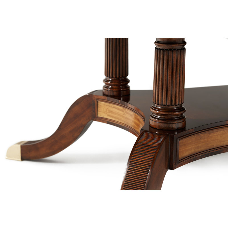 English Cabinet Maker Mahogany Wood Dining Table