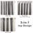 Chris Vertical Striped Linen Blend Lined Thermal Insulated Blackout Rod Pocket Back Tab Curtains-699152626-699152620