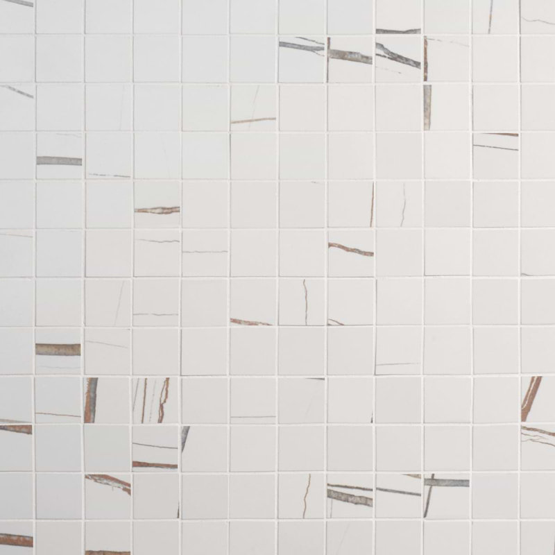 Minera 12x12 Matte Marble Look Mosaic Tile