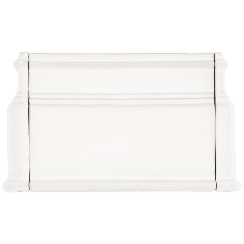 Nabi Trim 6x8 Crackled Glass Base Molding Liner