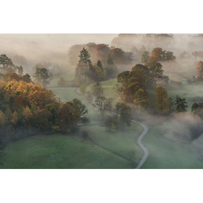 " Misty Morning Landscape " by Daniel_Kay