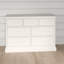 Louis Solid Wood 127.8cm W 7 - Drawer Chest of Drawers-29135698