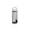 Ensemble d'outils de cheminée noir 4 pièces avec support en filet Roselore