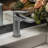 Single-Hole Single-handle Bathroom Faucet with Drain Assembly-86637653