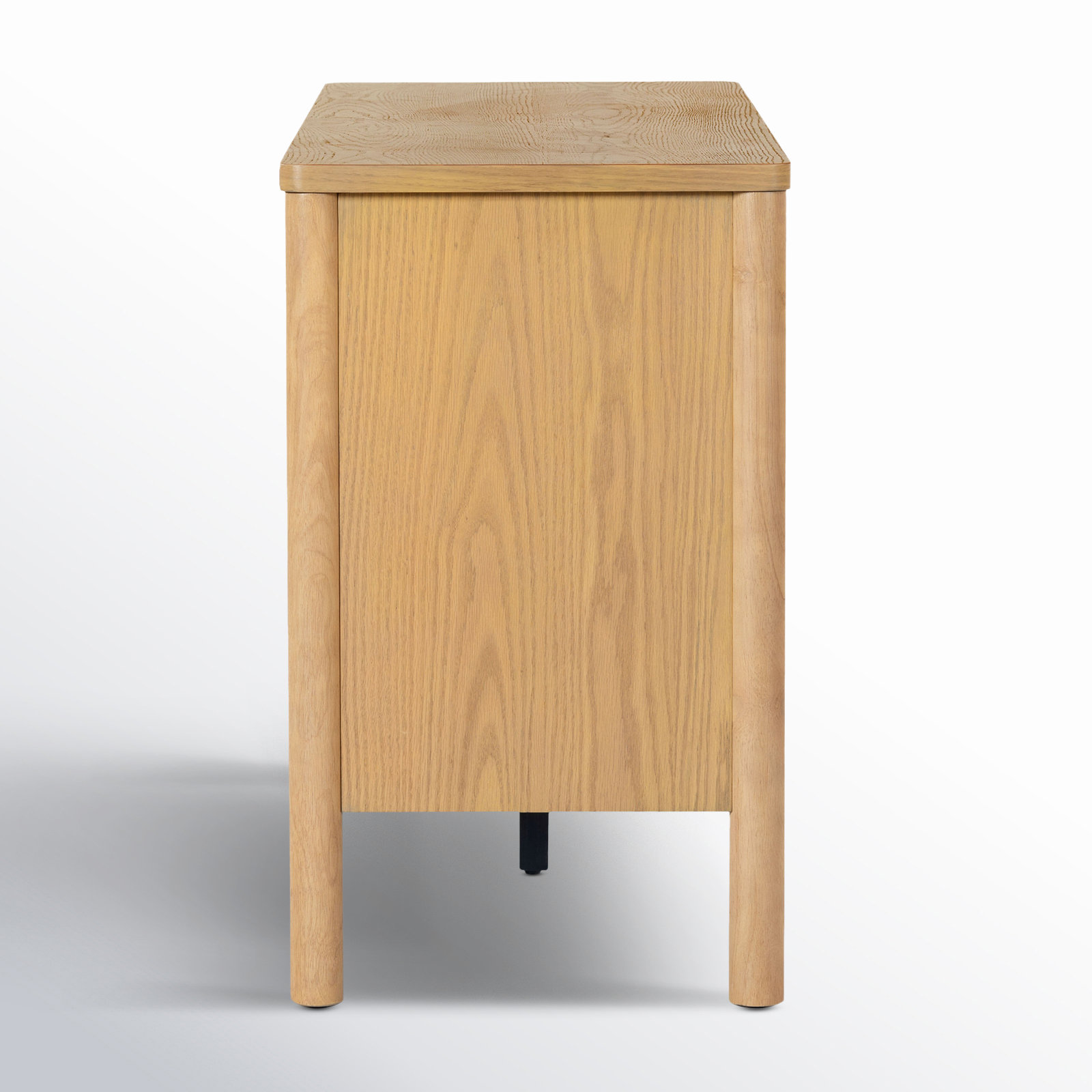 Kaplan Wood 3-Door Sideboard, Natural
