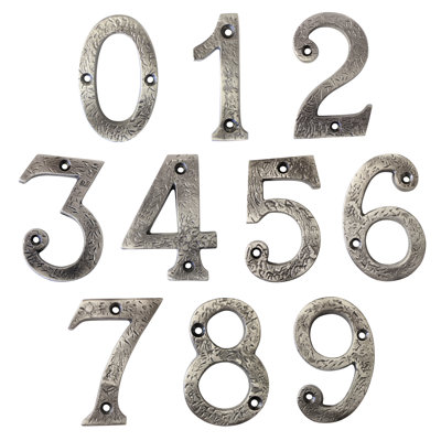 Numéro de maison 3 po