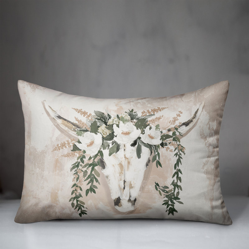  Polyester Indoor/Outdoor Throw Pillow