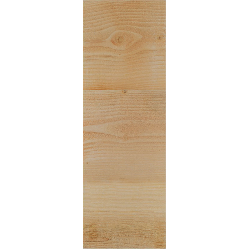 Corbeau Crestline avec contre-plaque, H 24 po x l 8 po x P 12 po, Sapin de Douglas, Sciage brut