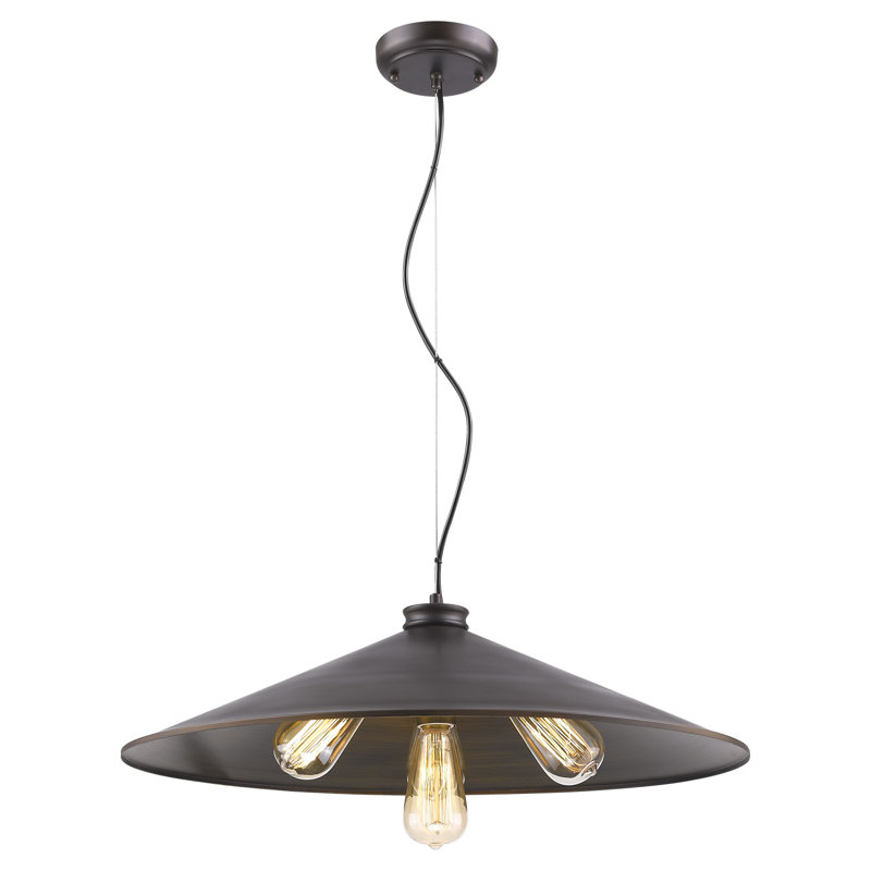 Luminaire suspendu à 3 lumières unique Chatman